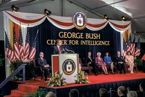 Bush at CIA 