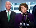 Dianne Feinstein (right) and Saxby Chambliss