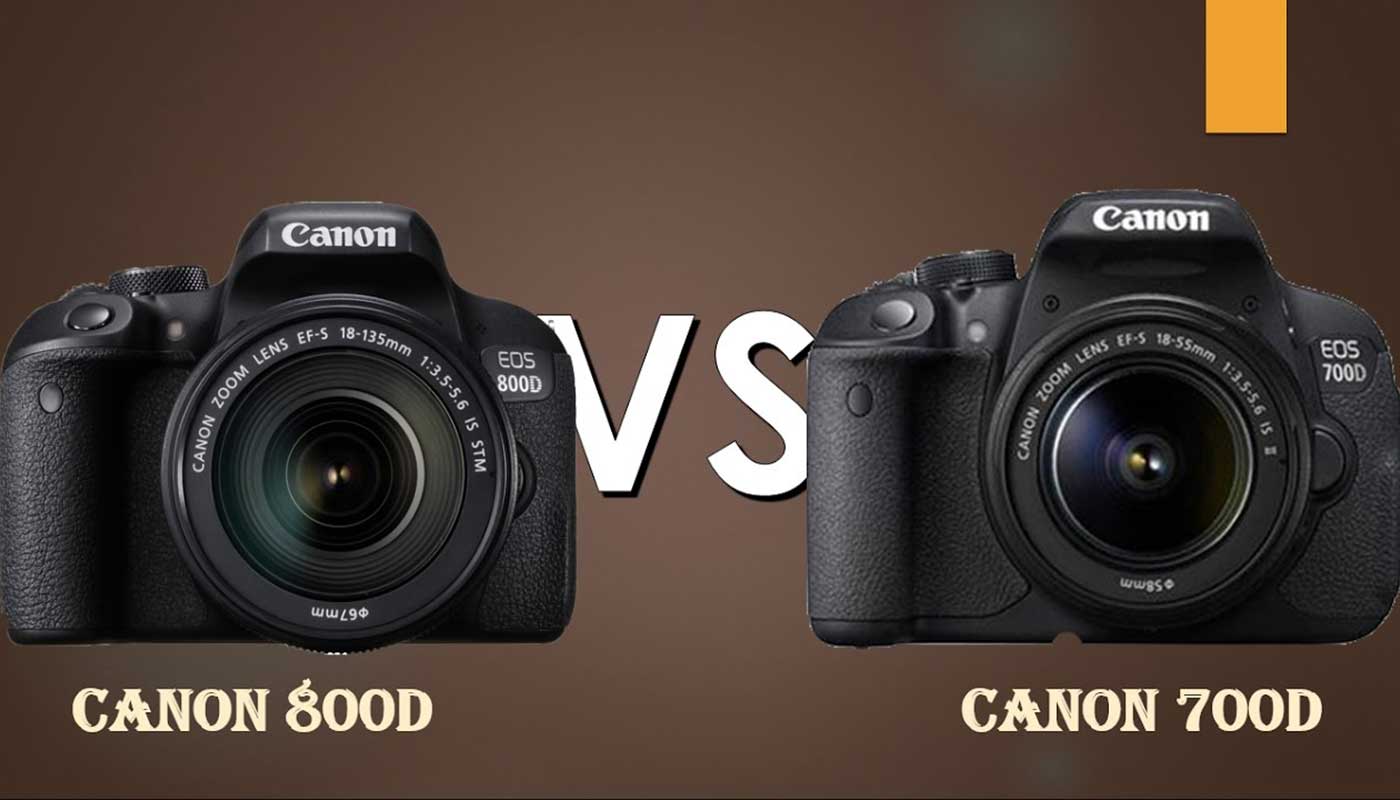 Canon 800D vs Canon 700D – the comparison