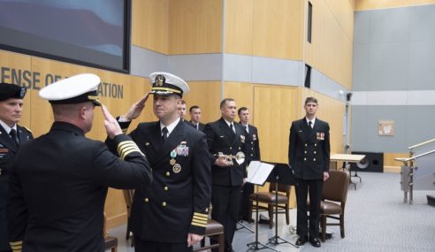 DIA Navy Element announces change of command
