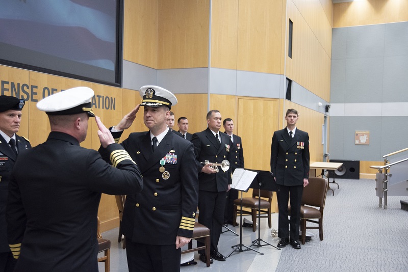 DIA Navy Element announces change of command