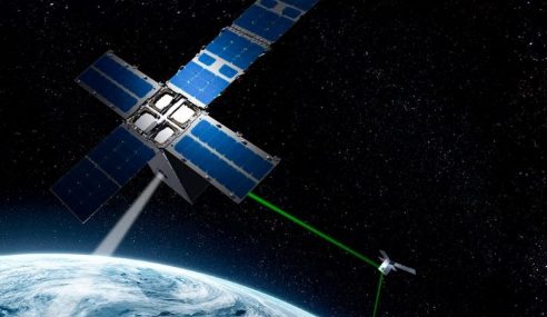 General Atomics demos optical intersatellite link