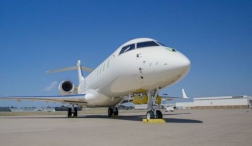 Bombardier delivers first Global 6500 aircraft for HADES program